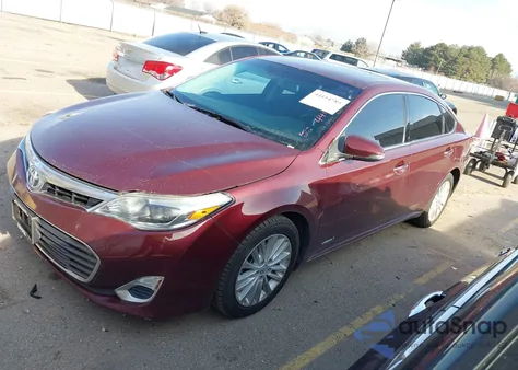 2014 Toyota Avalon Hybrid Xle Premium из США, поврежденный, VIN 4T1BD1EB8EU025298